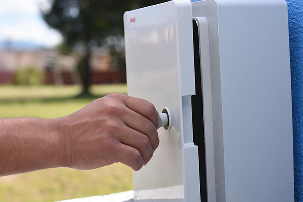 Electric box installation